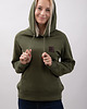 bluza z kapturem damska Bluza military bawełna organiczna GOTS 3