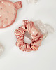 akcesoria dla niej CRYSTALLOVE Gumka do włosów z jedwabiu z kryształkami - rose gold 3