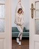 bluza bez kaptura damska Bluza Biggie Beż Melanż 2