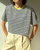 t-shirt damskie T-Shirt Move crop paski poduchy yellow 1