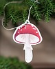 dekoracje świąteczne Zestaw 8 zawieszek w kształcie muchomorka 3