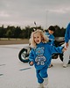 bluzy dla chłopców Bluza oversize Blue Teddy 3