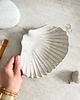 pojemniki na biżuterię Ceramiczna muszla L - talerzyk na biżuterię 2
