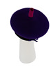 kapelusze damskie Fioletowy beret 5