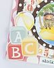 kartki scrapbooking Kartka dziecięca kolekcja Kolorowe Dzieciństwo 2 4