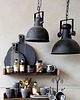 lampy wiszące Lampa wisząca metalowa, postarzana Factory II 1