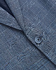 marynarki męskie marynarka męska acri niebieska w kratę o kroju slim fit 1