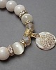 bransoletki z kamieni naturalnych Soft pink and ivory vol. 3 - bransoletka /17-02-22/ 4