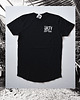 t-shirty męskie Czarny długi T-shirt Gotta Lotta Waves 4