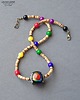 korale BOHO uroczy bajeczniej kolorowy naszyjnik jedyny TAKI! Unikat handmade 3
