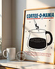 plakaty Plakat kawowy "Coffee-o-mania"- Druk Pigmentowy 4