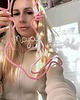 pokój dziecka - różne Personalizowany kotek na ścianę do pokoju dziecka 3