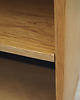 regały i półki Regał jesionowy, duński design, lata 70, produkcja: System B8 6