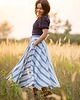 spódnice midi Spódnica Koło 5