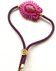 bransoletki soutache Elegancka sutaszowa bransoletka ROSE 2