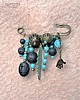 broszki Broszka boho z turkusem na agrafie niezwykła miły prezent handmade 6