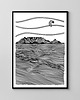 grafiki i ilustracje Kitesurfing / RPA / Grafika 2