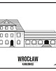 grafiki i ilustracje Plakat Wrocław - Karłowice - sitodruk 1