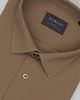 koszule męskie Koszula Ateleta 00664 długi rękaw beżowy slim fit 2