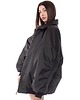 kurtki damskie Kurtka typu bomber oversize czarna collar 5