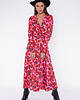 sukienki midi damskie Elena pink rose dress 4