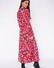 sukienki midi damskie Elena pink rose dress 6