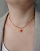 chokery Naszyjnik Choker Jesienny liść klonu  1