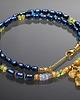 chokery Pearls /navy blue/ perły naturalne - choker /31.03.26/ 2