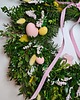 wianki wielkanocne Wianek wiosenny - PINK BUNNY 3