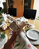 ozdoby wielkanocne Pierścień na serwetki 2szt Uszy królika 5