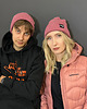 czapki damskie Czapka Beanie Fisherman HIBISCUS ROSE 2