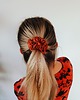 gumki do włosów Gumka jedwabna, scrunchie, frotka copper sunset MIDI 3