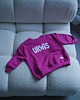 bluzy dla dziewczynki Bluza dziecięca URWIS - magenta 2