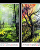 kalendarze i plannery Kalendarz 2026 Pastelowy Las 15x21 cm 1