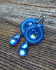 kolczyki soutache Bermuda Blue- kolczyki soutache 3