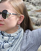 kolczyki wire wrapping Sindarin - Ithil - srebro i kamień księżycowy 2