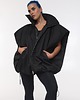 kamizelki damskie Kamizelka bomber oversize czarna 4