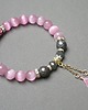 bransoletki z kamieni naturalnych Troki boho  /pink/ - bransoletka 2