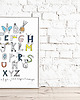 pokój dziecka - różne Plakat edukacyjny LITERKI / ABC POSTER 2