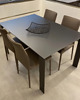 stoły Nowoczesny Stół Kuchenny 120x60 Elegancki Spiek Kwarcowy i Stalowe Nogi HIT 1