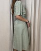 sukienki midi damskie Bawełniana sukienka Menta 3