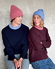 swetry damskie  Sweter Wełniany Bordowy BARIBAL Oversize 100% Wełny Merino RWS 4