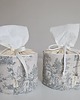 tekstylia - różne Toile de Jouy Roll Tissue  Cover, French Country Shabby Chic tissue Holder 9