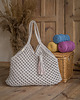 torby na ramię Makramowa torebka Beach Bag L capuccino 2
