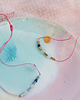 bransoletki z kamieni naturalnych Bransoletka Zodiakalna Wodnik - Topaz Szafir Fluoryt Akwamaryn 1
