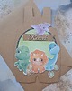 kartki scrapbooking Kartka na roczek dla chłopca (dinozaury) 2