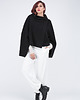 kurtki damskie Cut-up jacket black 2