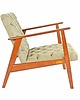 fotele Fotel CAPH CHESTERFIELD - pikowany, drewniana rama 4