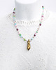 kolie Pokusa Naszyjnik pastelowe kamienie 4