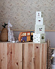lampy do pokoju dziecka Drewniana Lampka Hippie Van - Brown & Violet 3